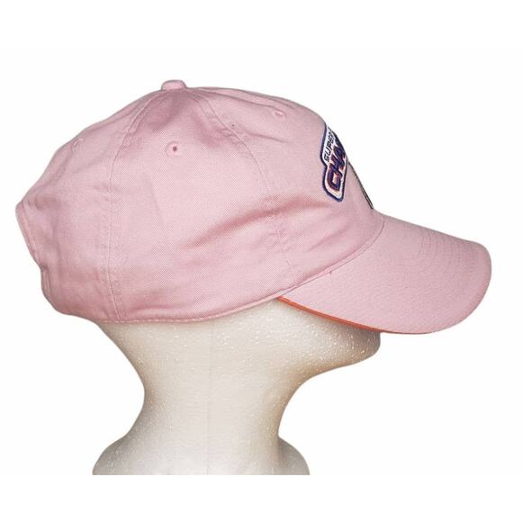 Superbowl 2006 Champions Indianapolis Colts Pink Adjustable Strap Hat - Picture 4 of 6